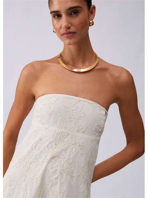 Dress woman white LIU JO | WA6456T472A/P9417